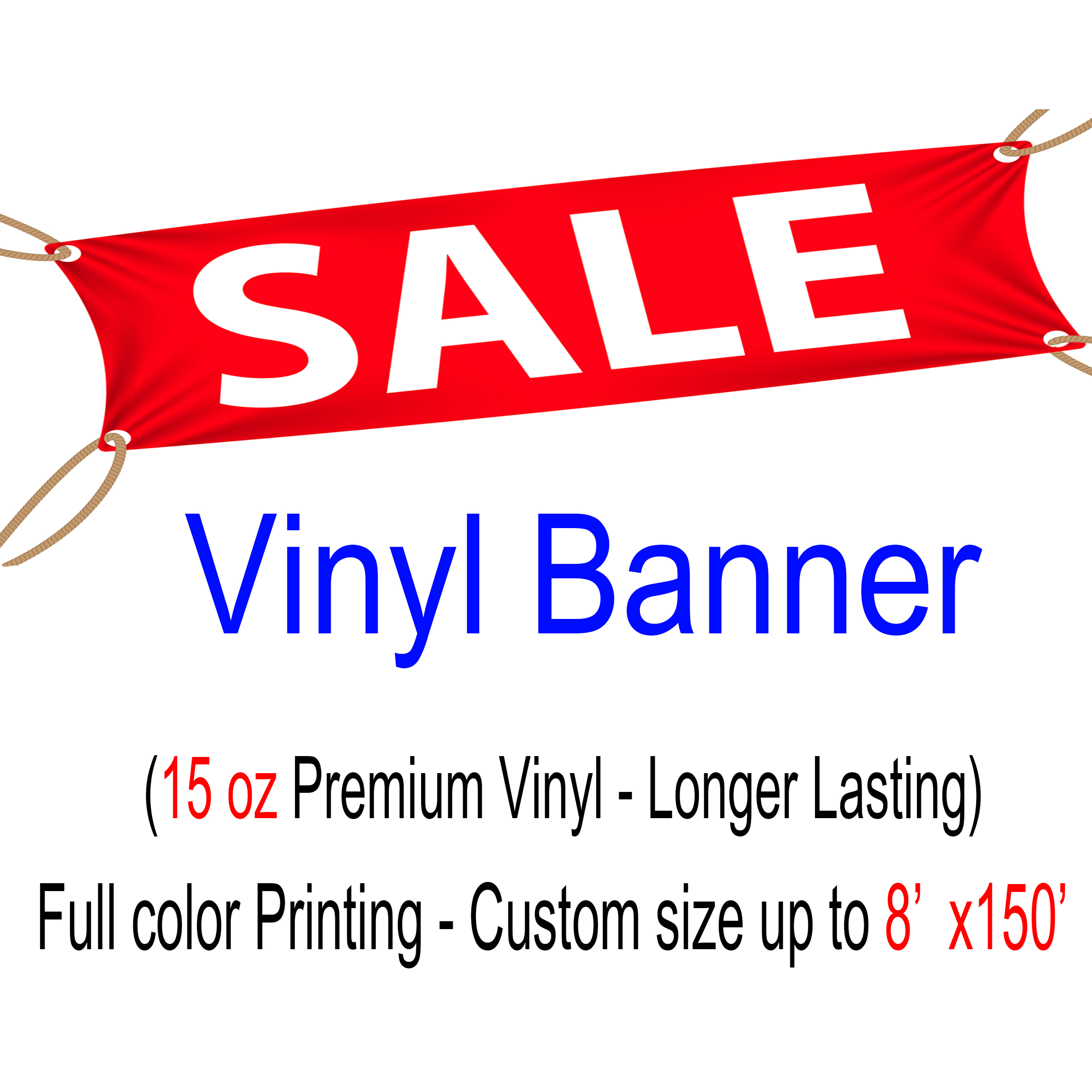 Vinyl Banners - Print Custom Vinyl Banners